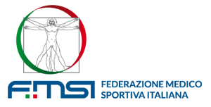 3128 Distintivo F.M.S.I Federazione Medico Sportiva Italiana modello Bertoni 