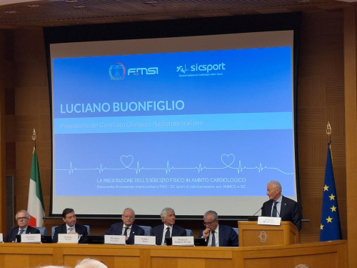 Luciano Buonfiglio, Presidente del CONI